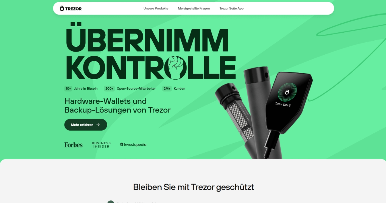 Trezor.io/start - The #1 Crypto Hardware Wallet (Official) | Trezor.io/Start